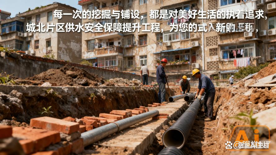 备受关注的城北片区供水系统升级工程已进入全面施工阶段,老旧管网